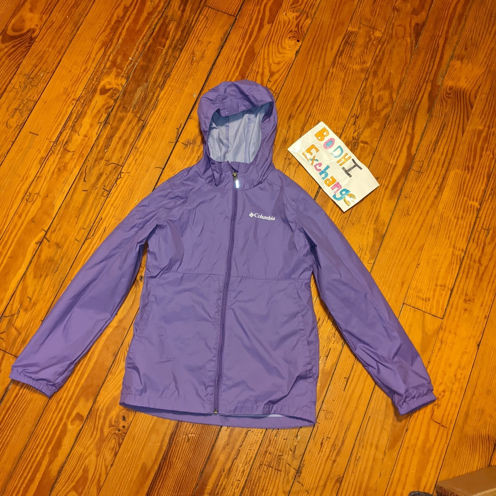 *Sold* Columbia Purple Hooded Jacket
